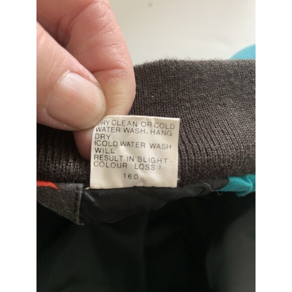 Vintage Wrangler Brushpopper Jacket Western Aztec Blue Mens M 90s Southwestern - Picture 14 of 16